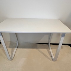 ホワイトテーブル　幅100cmの画像