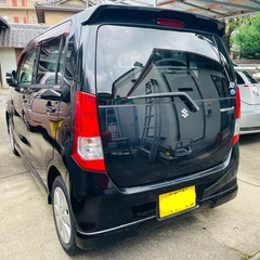 平成24年式 MH23S ワゴンR 黒　95000km 車検受け渡しの画像