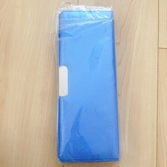 【新品】クツワ 筆箱 ラメプックリ 2ドア 削り付 ブルー SF008BLの画像