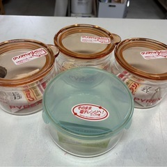 iwaki・パイレックス・耐熱容器 パック＆レンジ4点セット 5...