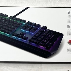 M【中古品】動作品 ALIENWARE ゲーミングキーボード AW510K 赤軸 US配列 有線 キーボード PC周辺機器の画像