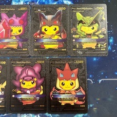 ポケモンカード 海外版 ポンチョピカチュウ 各種1枚 1000円の画像