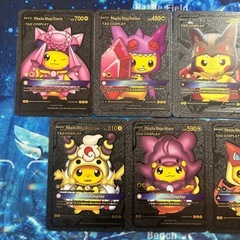 ポケモンカード 海外版 ポンチョピカチュウ 各種1枚 1000円の画像