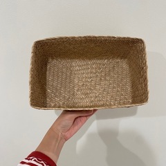 【期間限定】無印良品 シーグラス　整理カゴ 収納の画像