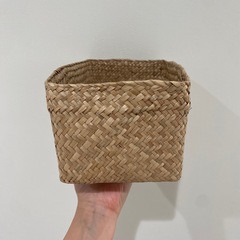 【期間限定】無印良品 シーグラス　整理カゴ 収納の画像