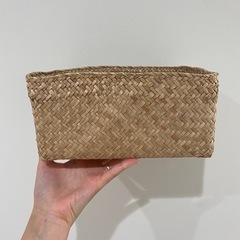 【期間限定】無印良品 シーグラス　整理カゴ 収納の画像