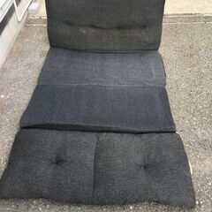 OJM0036K) ニトリマットレス/ソファー座椅子＜幅：約107cm 高さ：約33～58cm 奥行60～207cm＞中古品【取りに来られる方限定】　 の画像