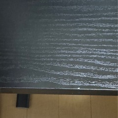 【美品】L型デスク ニトリ リッケン2  黒 ブラックの画像