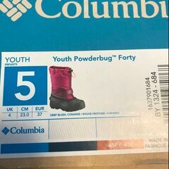 新品同様 Colombia スノーブーツの画像