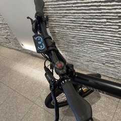 美品　AiDDE A3 電動アシスト自転車　折りたたみ　最大走行距離130㎞の画像