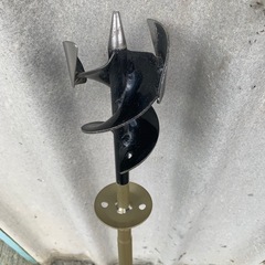 金象 Wらせん穴掘りSD-60穴径60mm 穴掘り道具 の画像