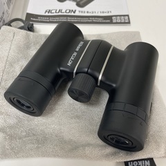 R074 ☀️ Nikon 双眼鏡 ACULON T02(アキュロン T02) 10×21 ブラック [10倍] ⭐ クリーニング済の画像