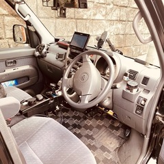 込み込み26万　車検長い　ダイハツ　アトレーワゴン　カスタムターボＲＳ　ブラックエディション　ナビ　令和9/4　の画像