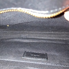 A.P.C. ショルダーバッグ　ブラックレザーの画像