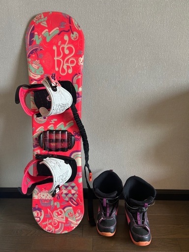 キッズ　スノーボードセット　K2