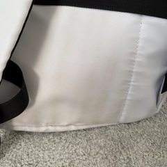 無料！白リュック 差し上げますの画像