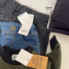 90センチ冬服　新品、美品の画像