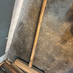 杵 きね 餅つき 木製 古道具の画像