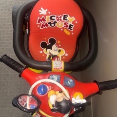 幼児用三輪自転車の画像