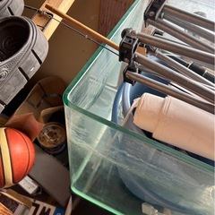 1200ガラス水槽と水槽用品(レア水槽)の画像