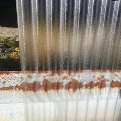 ポリカーボネート　波板　クリアマット　7枚セット
の画像