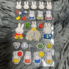 ミッフィー　マシュマロ　シールの画像