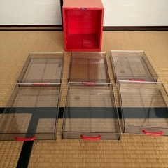 レターケース(赤)の画像