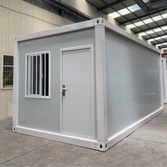新品 コンテナタイプ プレハブ スーパーハウス　店舗、事務所、寮などに、自由組立式3m×6m×2.8m 現物確認可能の画像