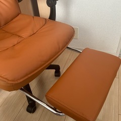 【掲載終了】リクライニングデスクチェア　11/29引取り可の方の画像