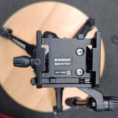 マンフロット/MANFROTTO 三脚 ビデオ三脚キット Befree Live MVH400AH ソフトケース 【プレート欠品】の画像