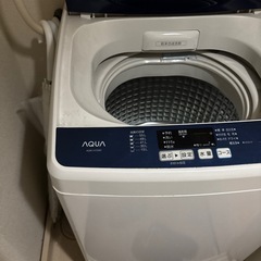 【11/28 17時現在まとめ引取り希望の方と交渉中につき返信お待ちください】 2017年製 アクア 洗濯機　の画像
