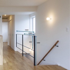 スチール手摺　W2680×H1000の画像