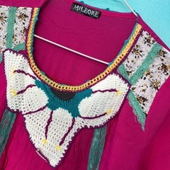 【未使用品・海外購入】女性　チュニック　ブラウスの画像