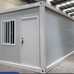 新品 コンテナタイプ プレハブ スーパーハウス　店舗、事務所、寮などに、自由組立式3m×6m×2.8m 現物確認可能の画像