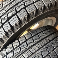 155/65R13 スタッドレスタイヤホイール現状渡しの画像