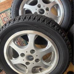 155/65R13 スタッドレスタイヤホイール現状渡しの画像