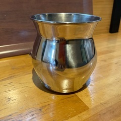 ガラ入れ&ステンレス木柄卓上おたまセットの画像