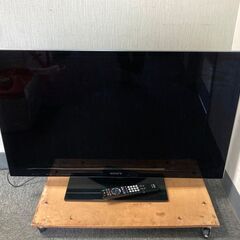∞ 訳あり品 40型液晶テレビ sony ブラビア KDL-40HX850 2012年製 簡易動作確認済 同社互換リモコン付きの画像