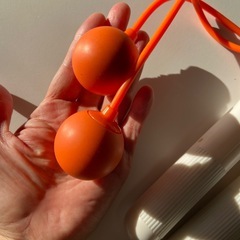 屋内トレーニング　縄跳びの画像