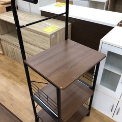 【ドリーム川西店御来店限定】☆ジモティー見たよ♪割引☆  レンジ台 BRN クリーニング済み 【99560000038052】の画像