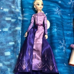 アナ雪　人形　ドール　ドレス型のブランケット  エルサ　アナの画像