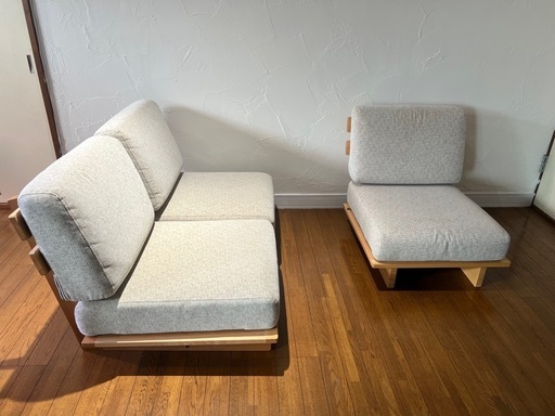 ３人掛けソファ(2人掛け＋1人掛け)セット