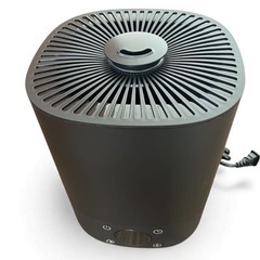 新品未使用　加湿器 ハイブリッド式 (スチーム式 + 超音波式 1台2役) ブラック の画像