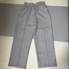 ワークマン　レディーススエードライクフレアパンツの画像