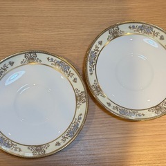 A7162 【ウェッジウッド】クリヴデン ピオニー ティーカップ ソーサー 2客の画像