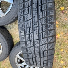 スタッドレスタイヤ（155 65 r13 、ホイール付）の画像
