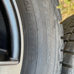 スタッドレスタイヤ（155 65 r13 、ホイール付）の画像