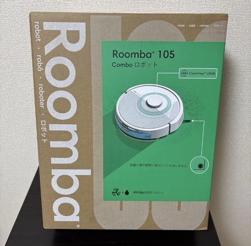 新品未使用　ルンバ　105 Combo ホワイト