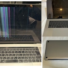 Macbook pro 15inch 2016 i7 16gb（ディスプレイ割れの画像