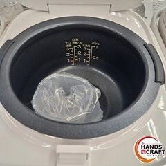 ✨ハイアール　中古　JJ-M3E2E2(W)　炊飯器　３合　2024年式　ホワイト　付属品付き✨うるま市田場✨の画像